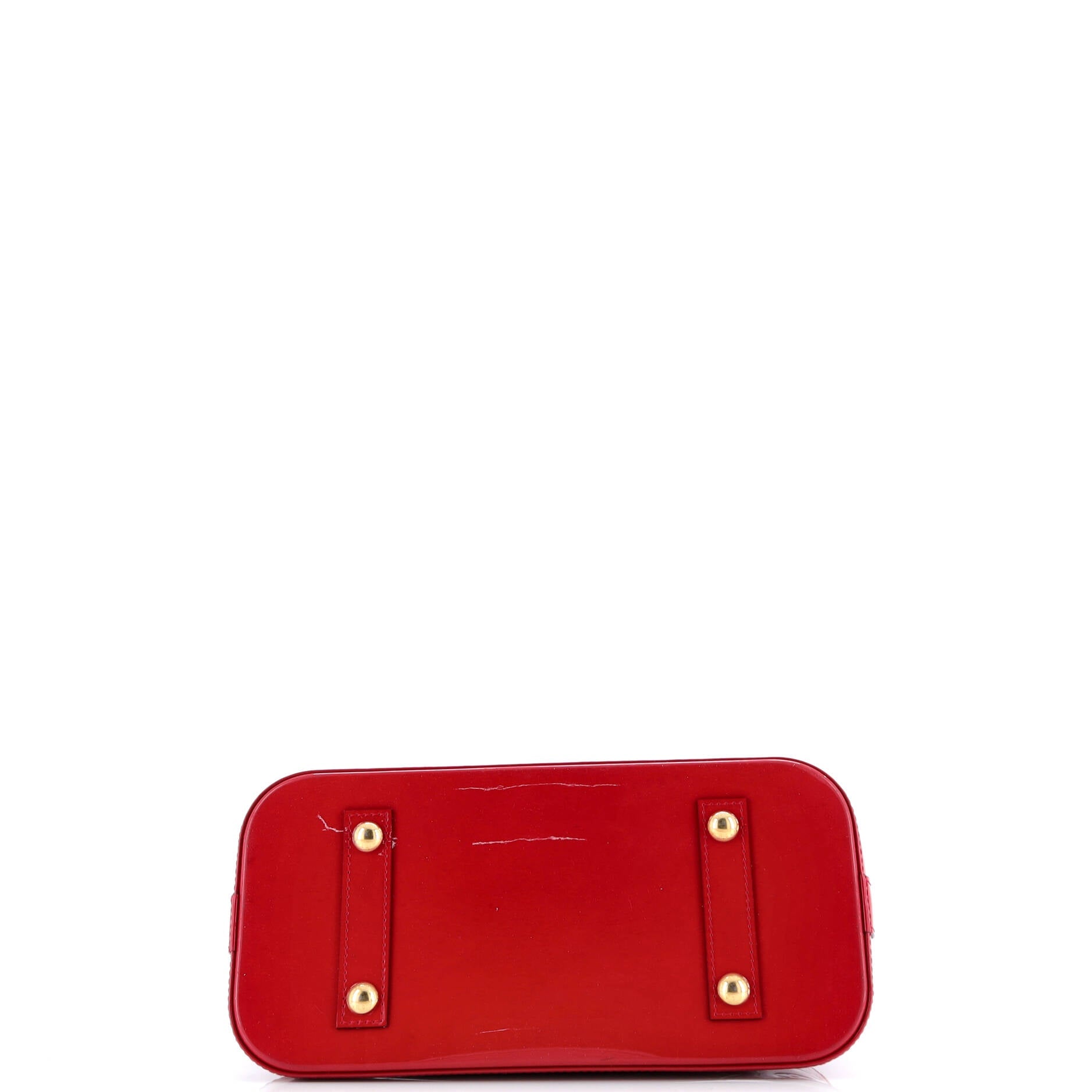 Alma Handbag Monogram Vernis PM