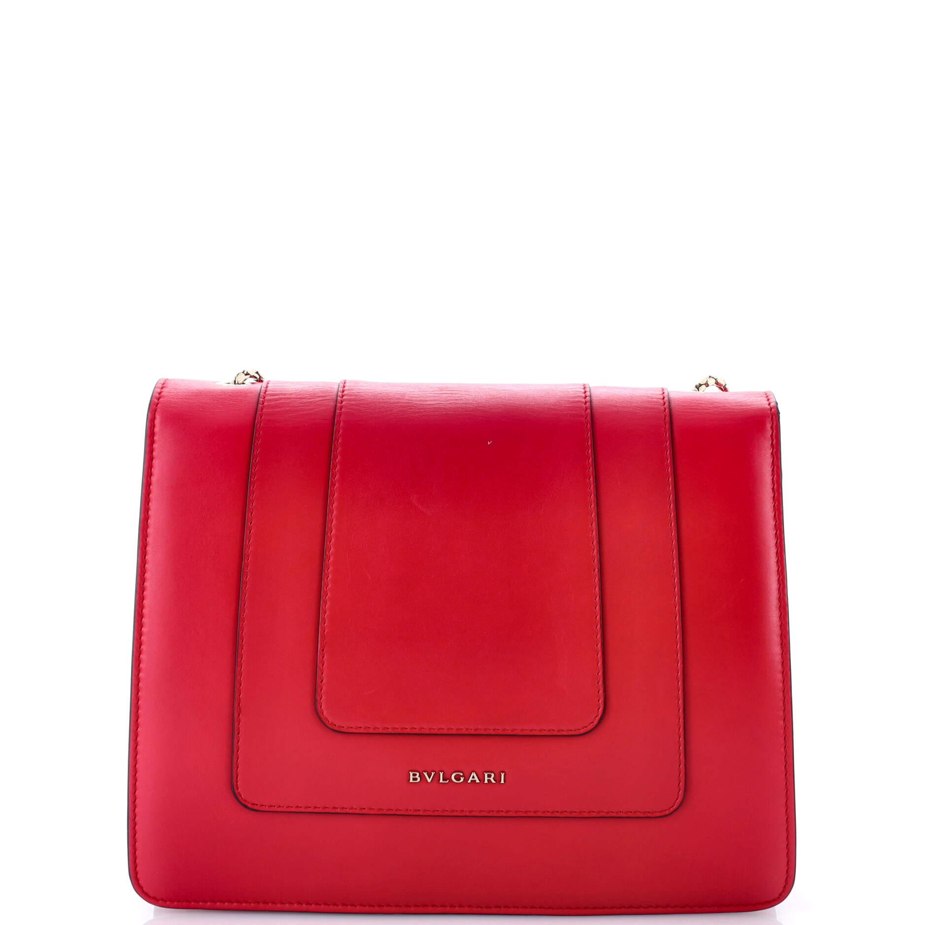 Serpenti Forever Square Shoulder Bag Leather Medium