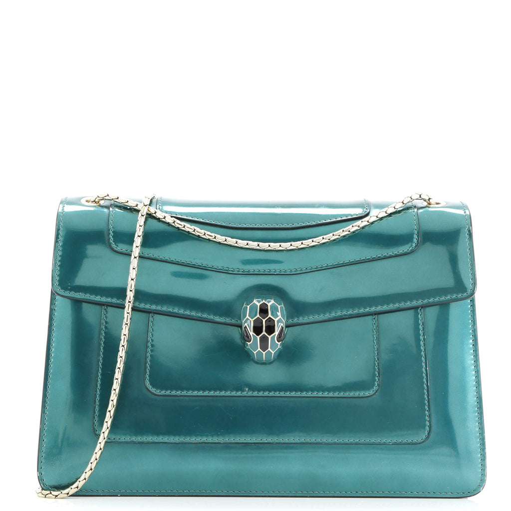 Serpenti Forever Shoulder Bag Patent Medium