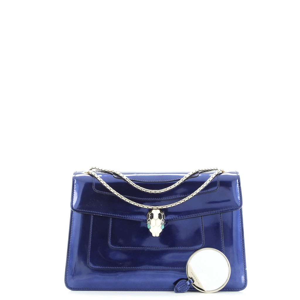Serpenti Forever Shoulder Bag Patent Medium