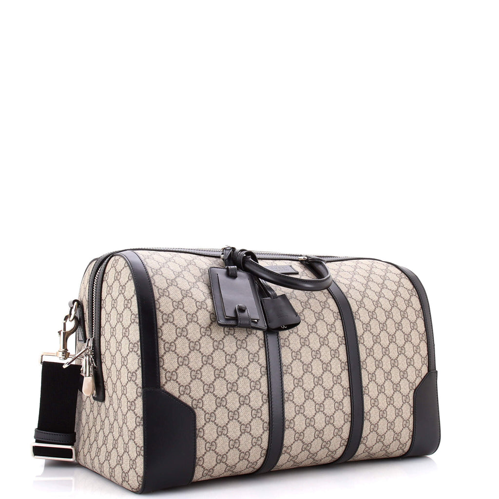Convertible Duffle Bag GG Coated Canvas Medium