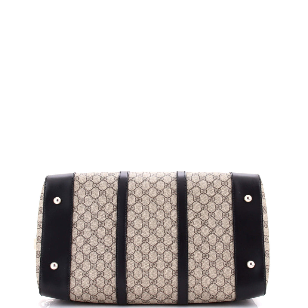 Convertible Duffle Bag GG Coated Canvas Medium