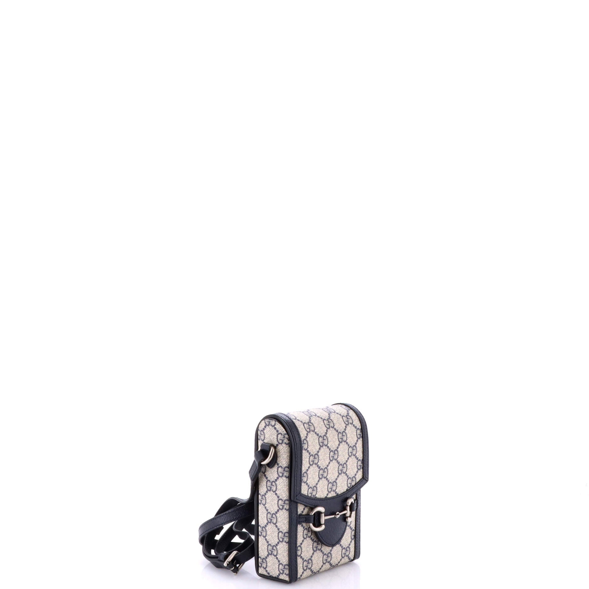 Horsebit 1955 Crossbody Bag GG Coated Canvas with Leather Mini