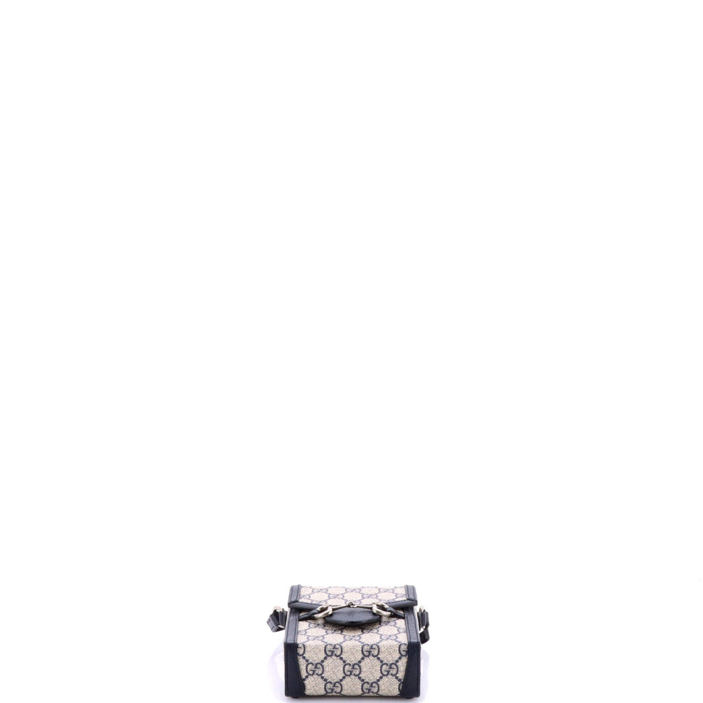 Horsebit 1955 Crossbody Bag GG Coated Canvas with Leather Mini