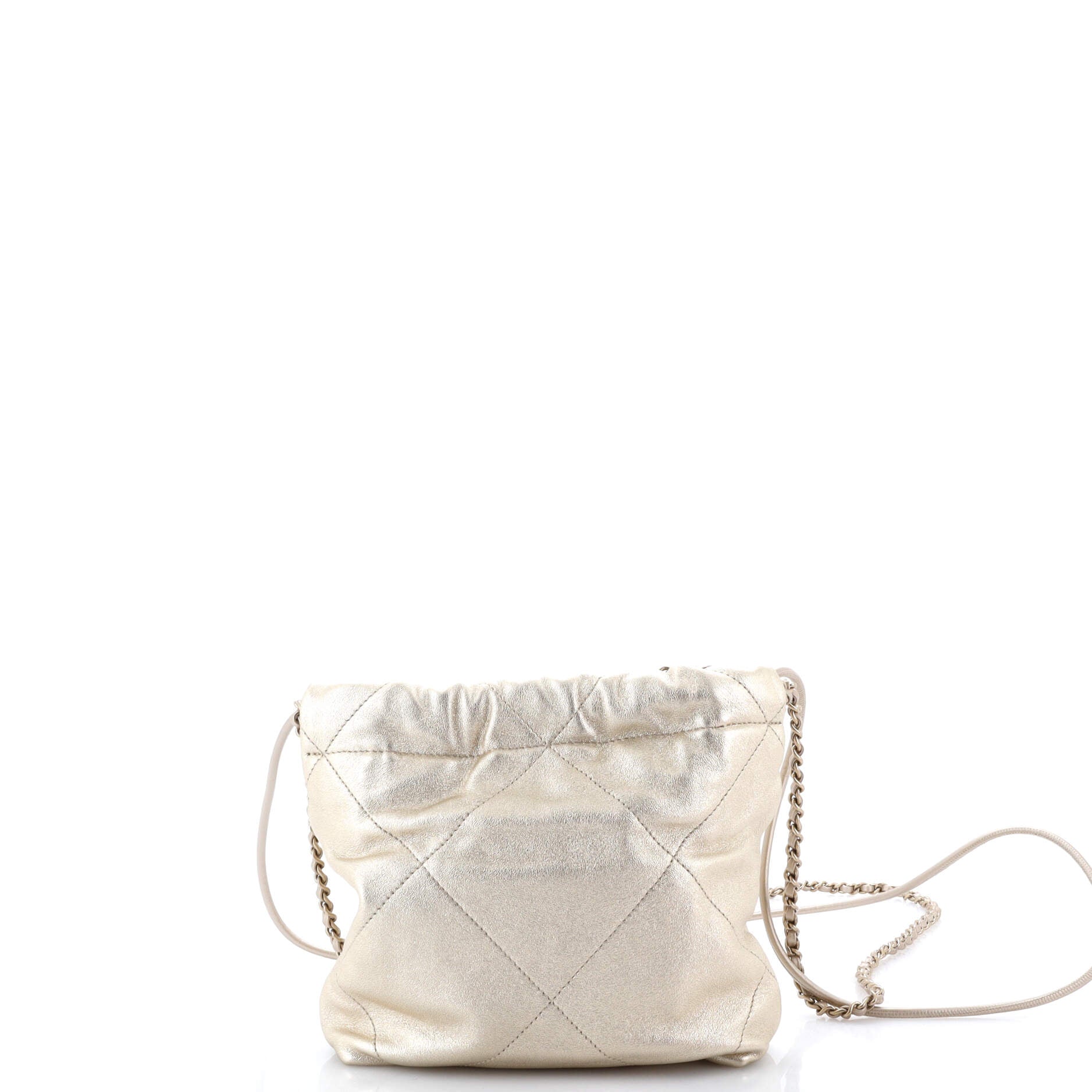 22 Chain Hobo Quilted Calfskin Mini