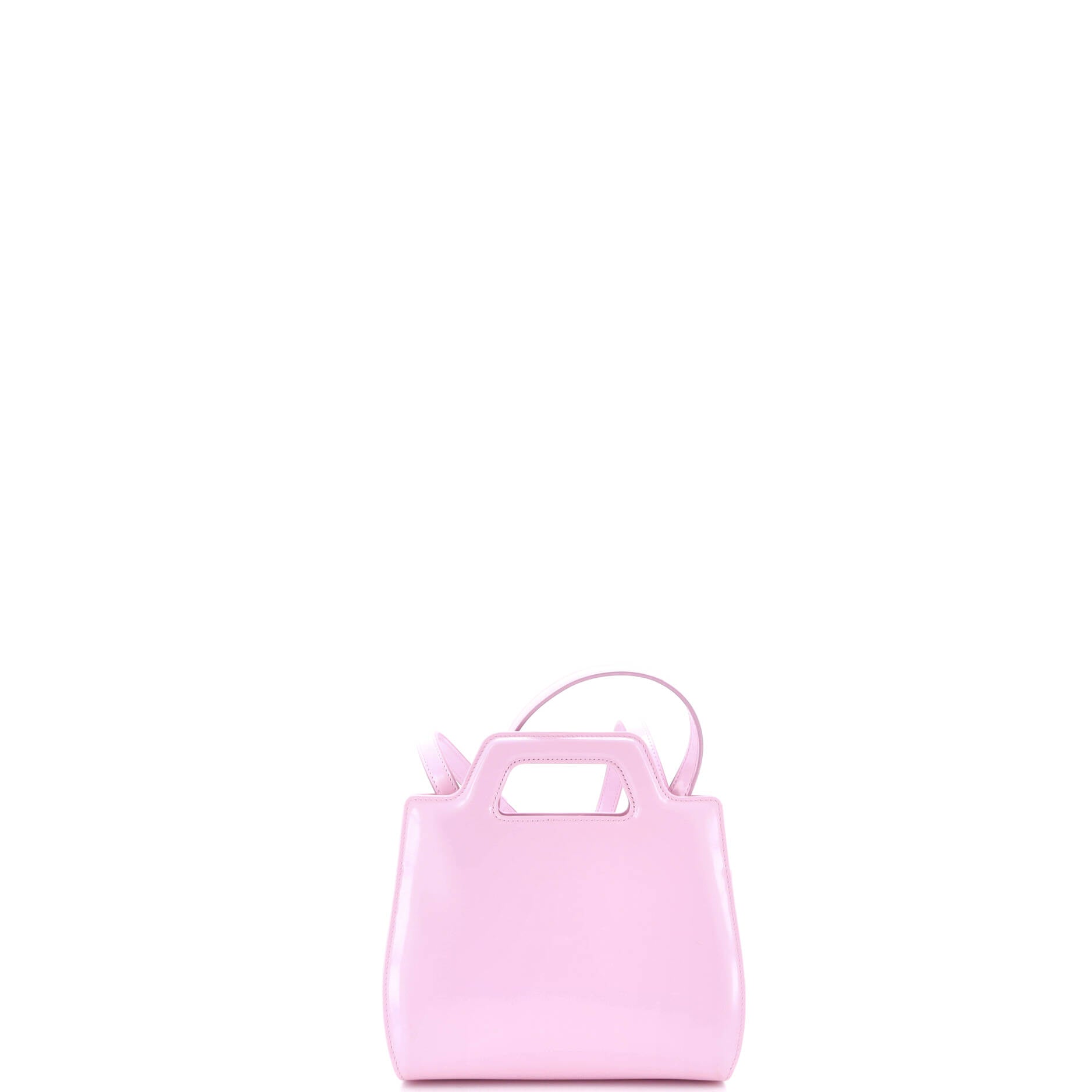 Wanda Top Handle Shoulder Bag Leather Mini