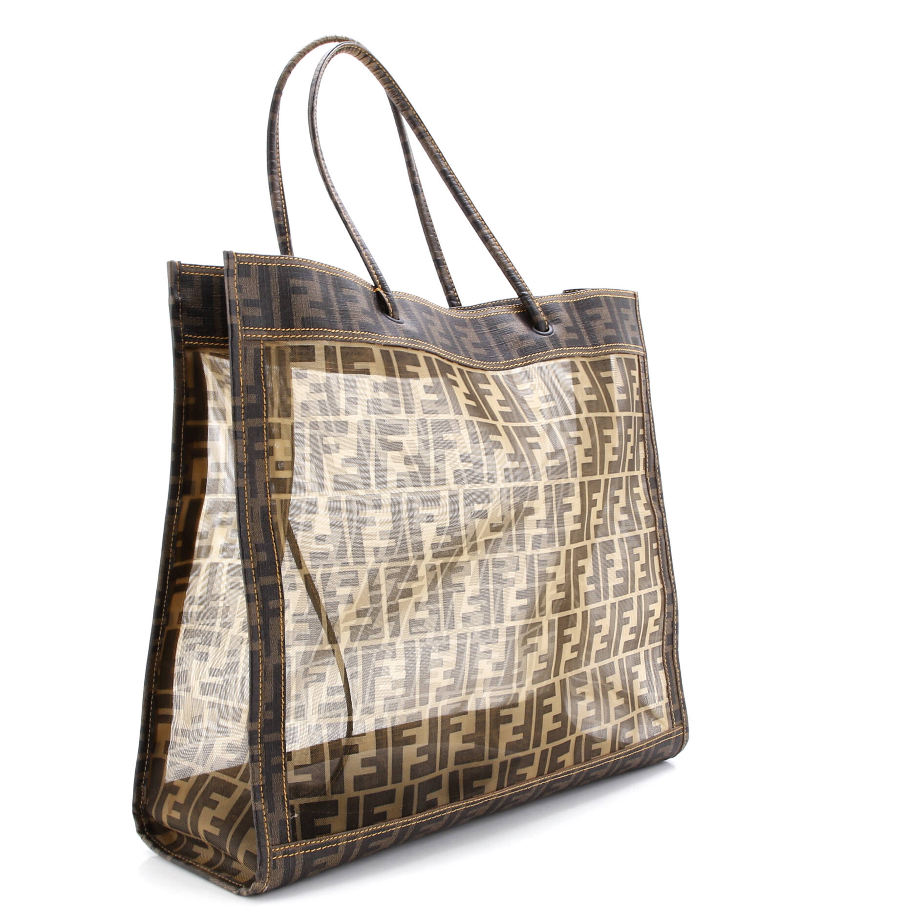 Logo Tote Zucca Mesh Large