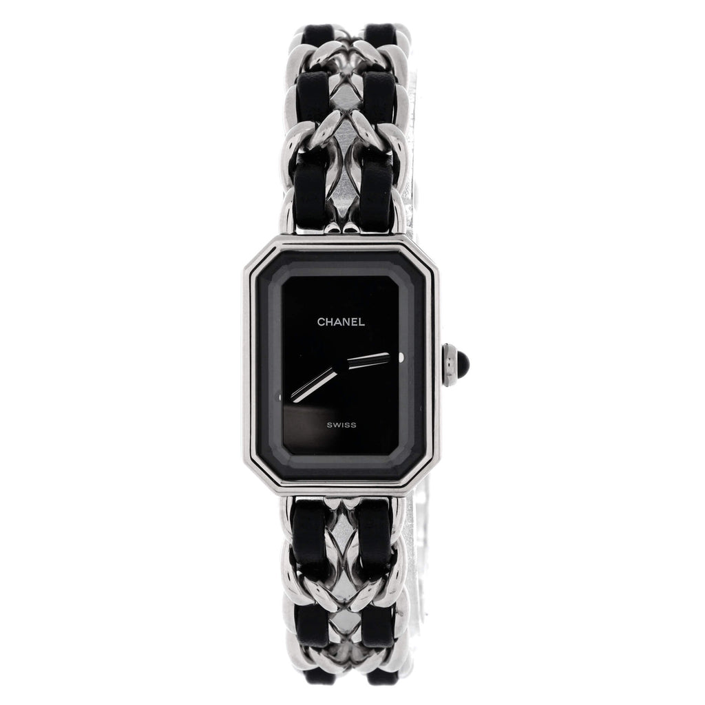Premiere Rock Quartz Watch Stainless Steel and Leather 20