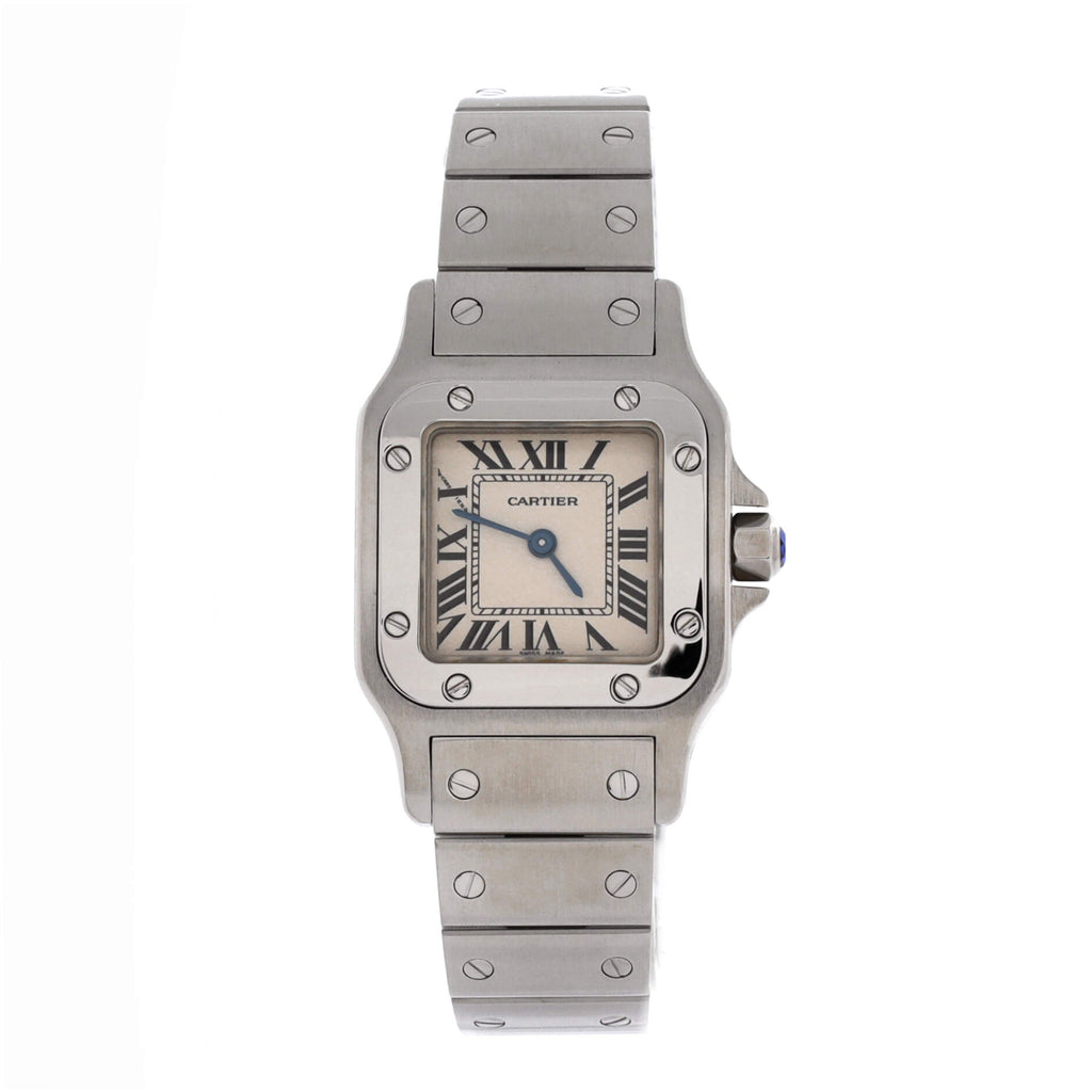 Santos de Cartier Galbee Quartz Watch Stainless Steel 24