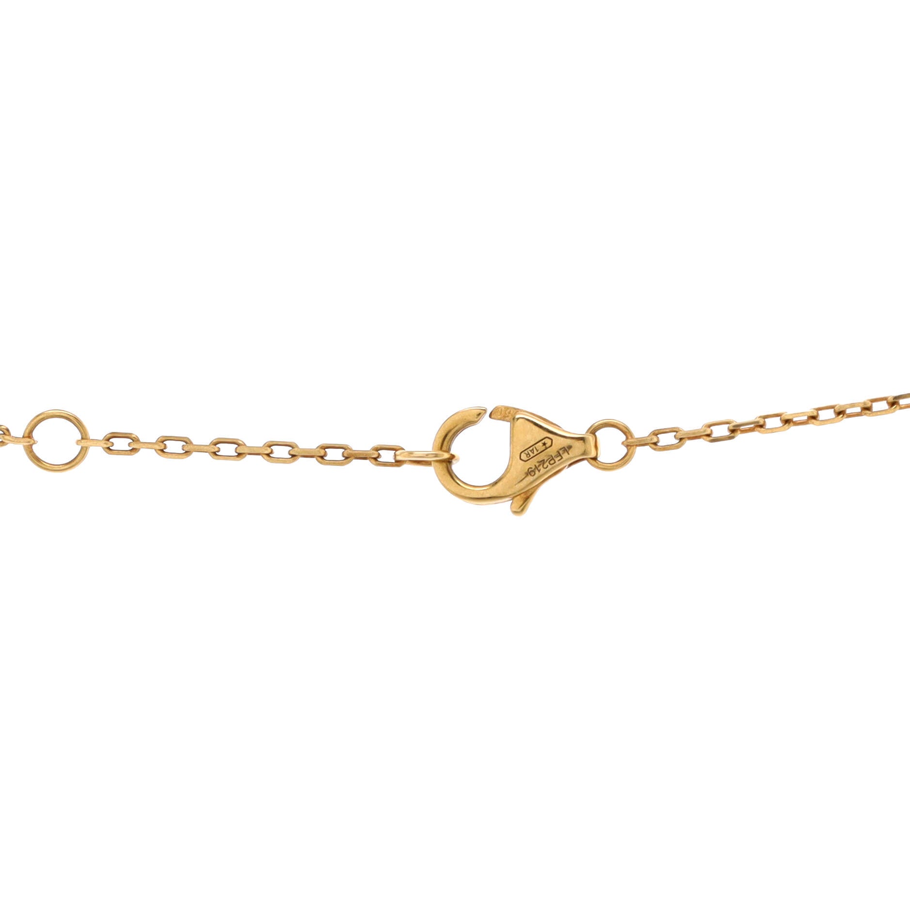 Juste un Clou Pendant Necklace 18K Yellow Gold with Diamonds