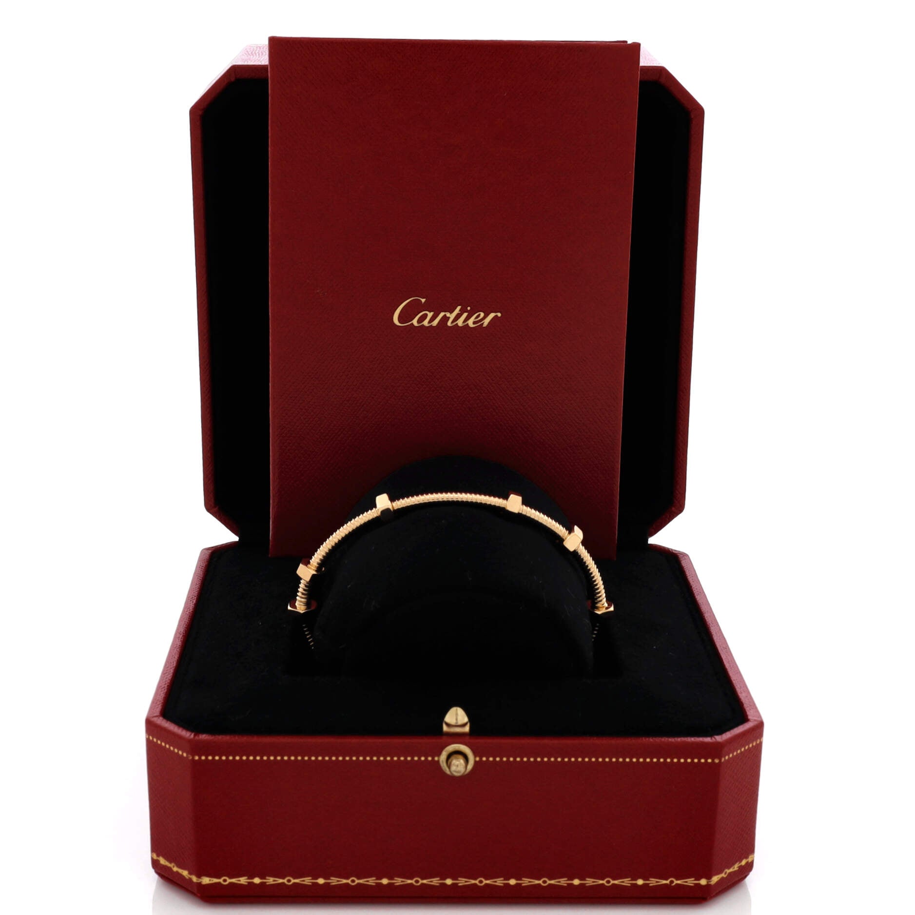 Ecrou de Cartier Bracelet 18K Yellow Gold