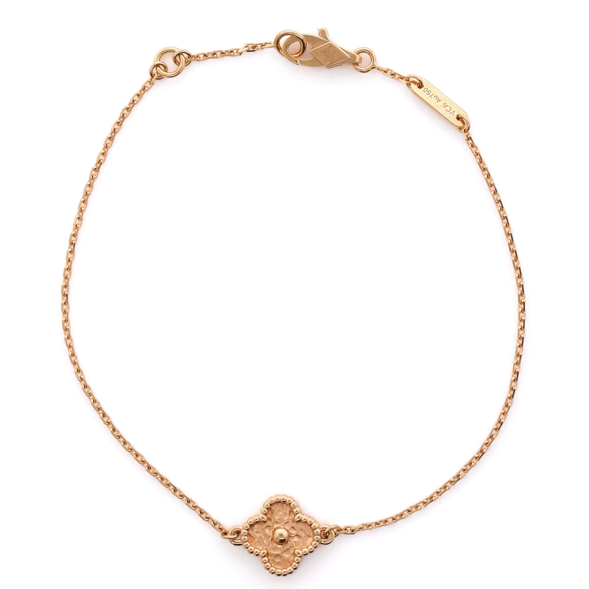 Sweet Alhambra Bracelet 18K Rose Gold