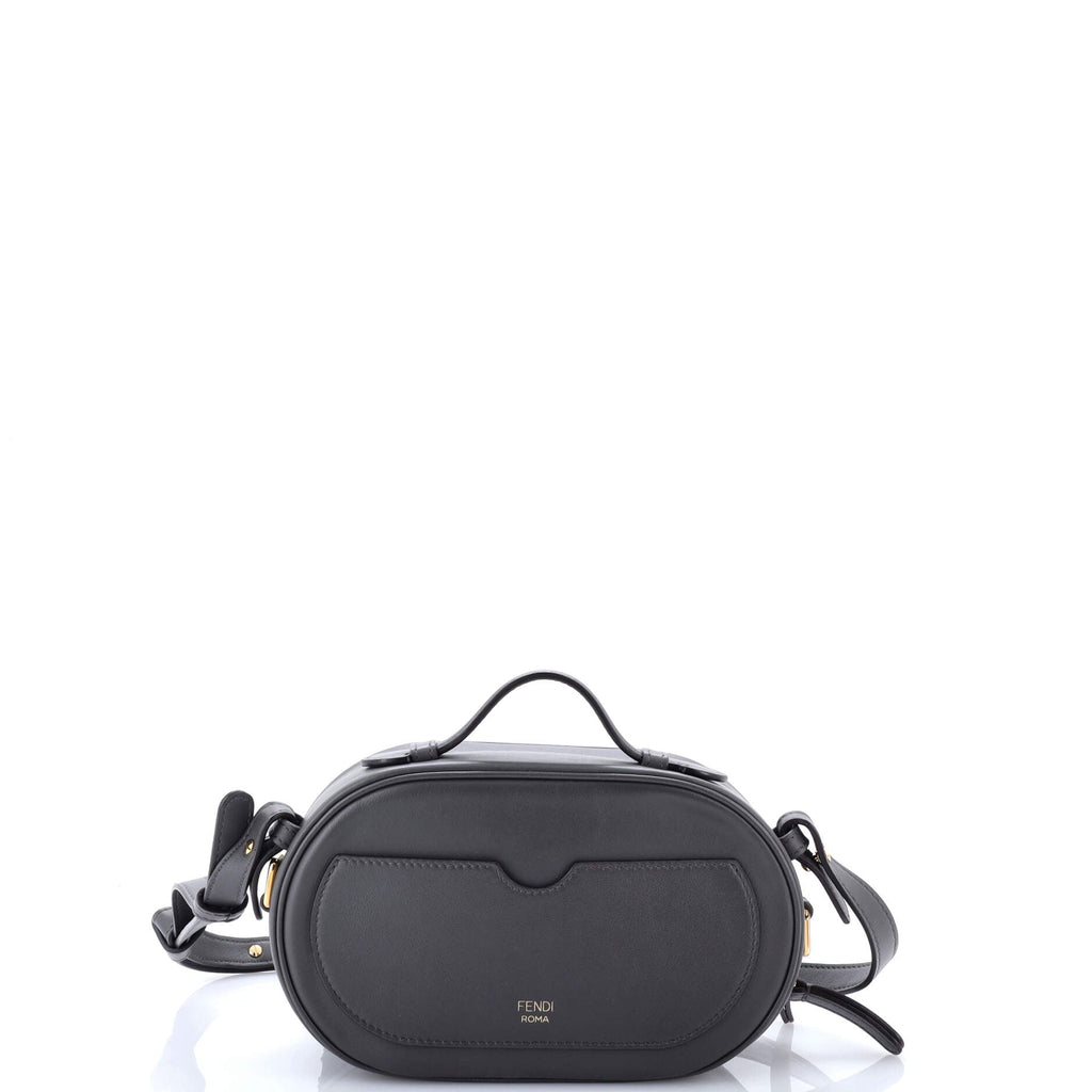 O'Lock Camera Bag Leather with Python Mini
