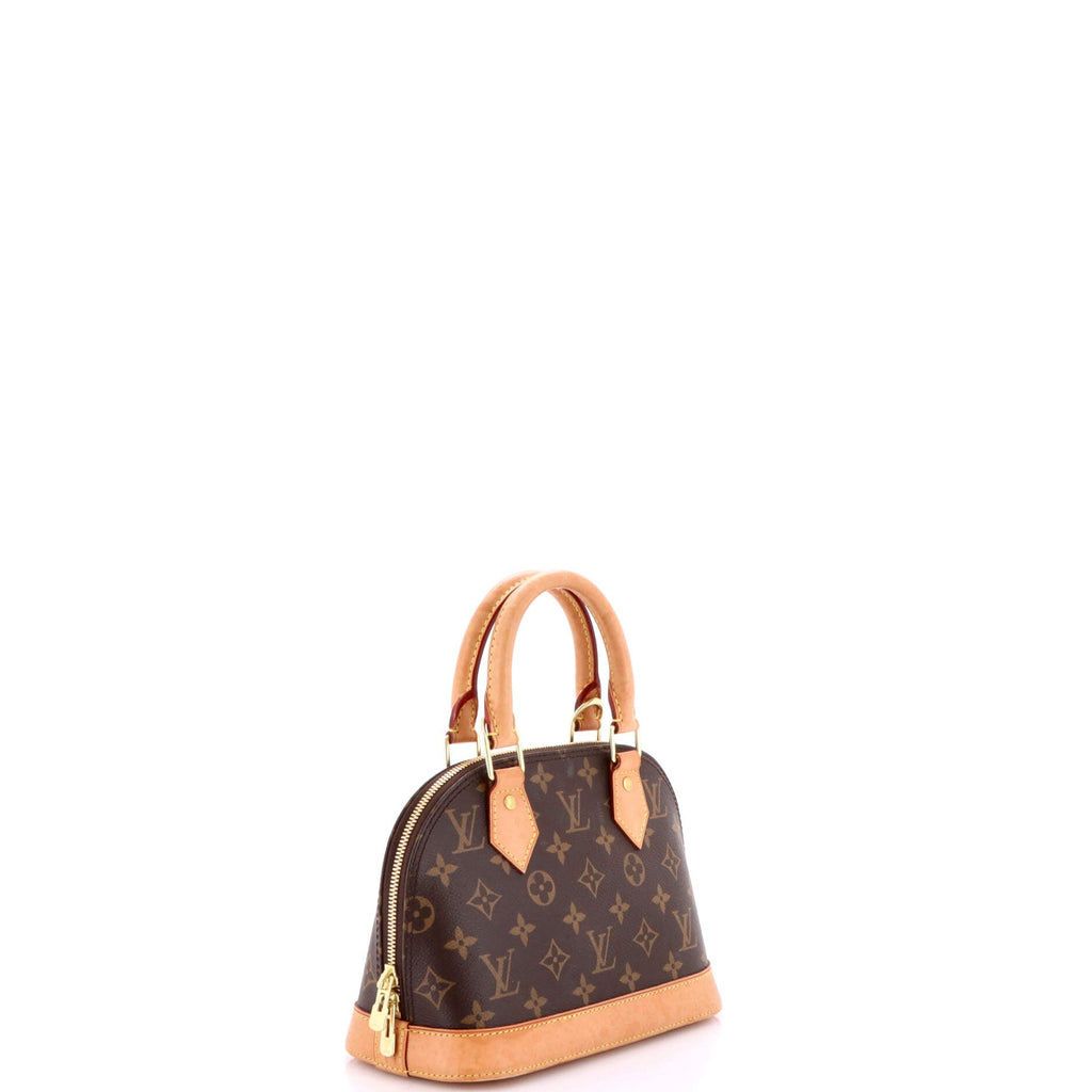 Alma Handbag Monogram Canvas BB