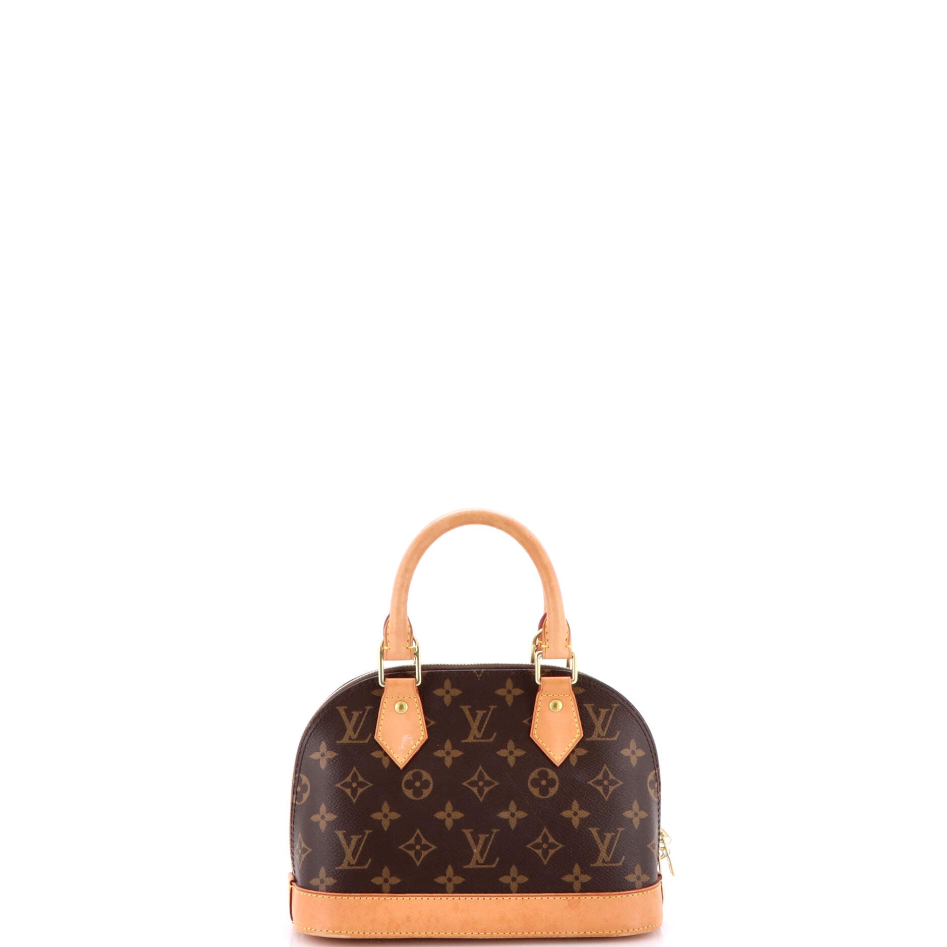 Alma Handbag Monogram Canvas BB