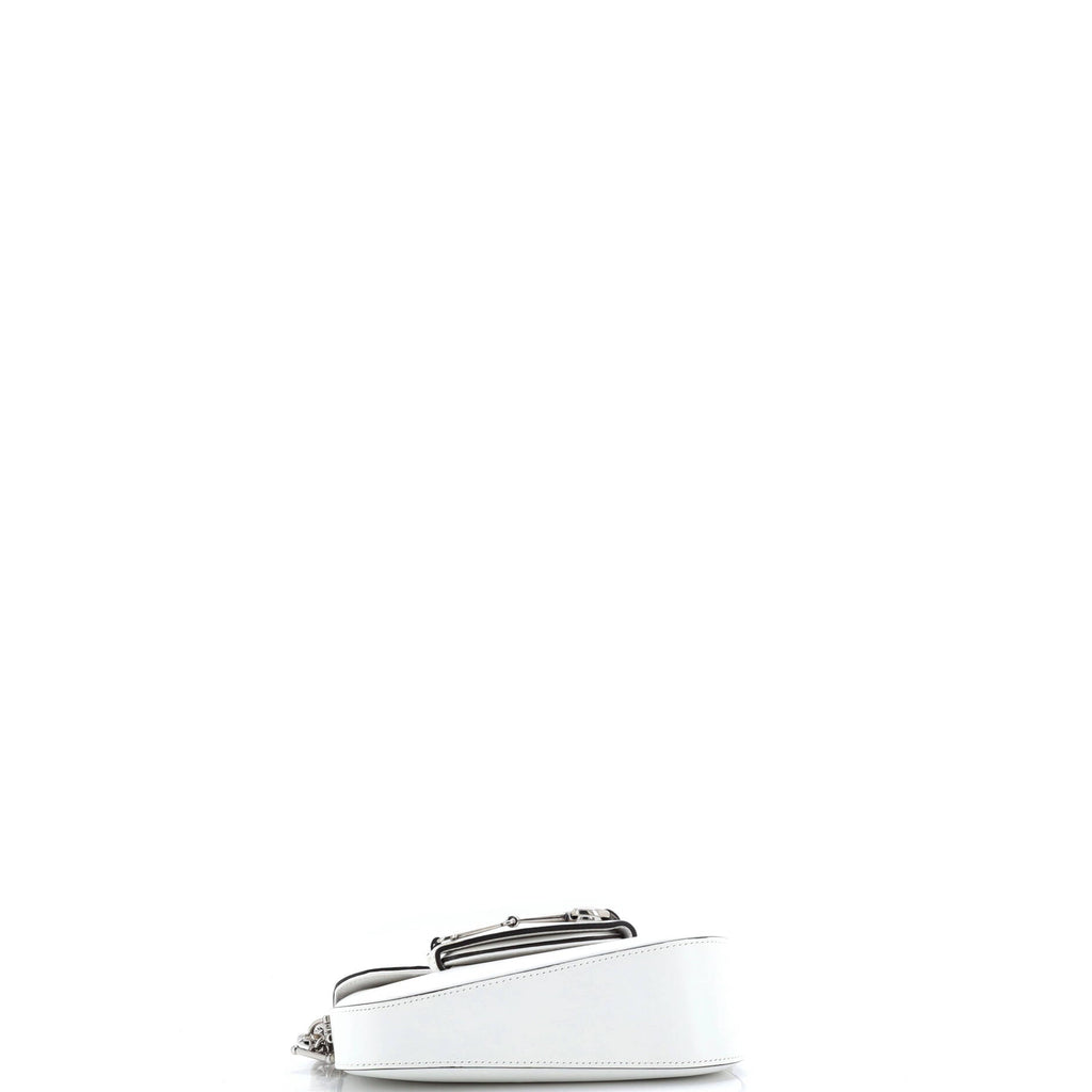 Horsebit 1955 Asymmetric Shoulder Bag Leather Mini