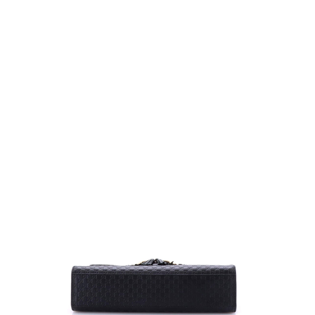 Emily Chain Flap Bag Microguccissima Leather Medium