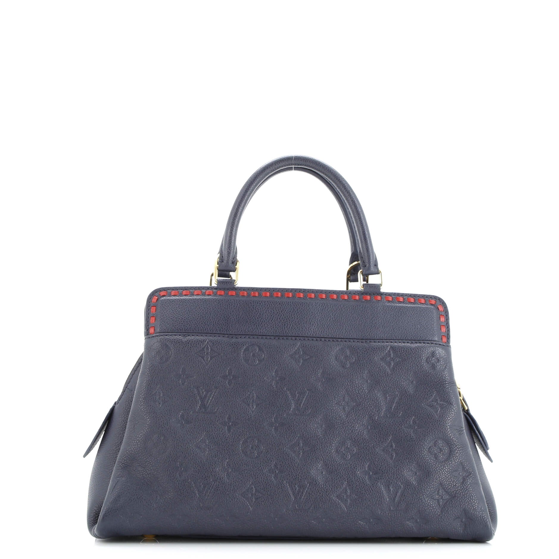 Vosges Handbag Whipstitch Monogram Empreinte Leather MM