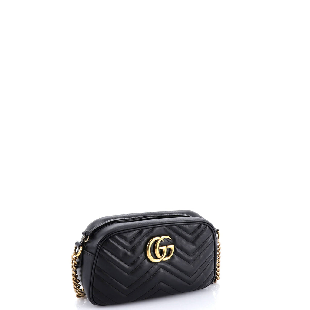 GG Marmont Shoulder Bag Matelasse Leather Small
