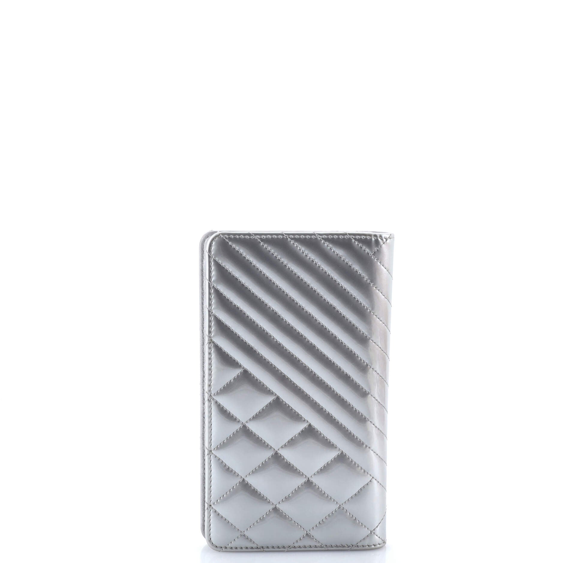 Coco Boy Flap Wallet Quilted Patent Long