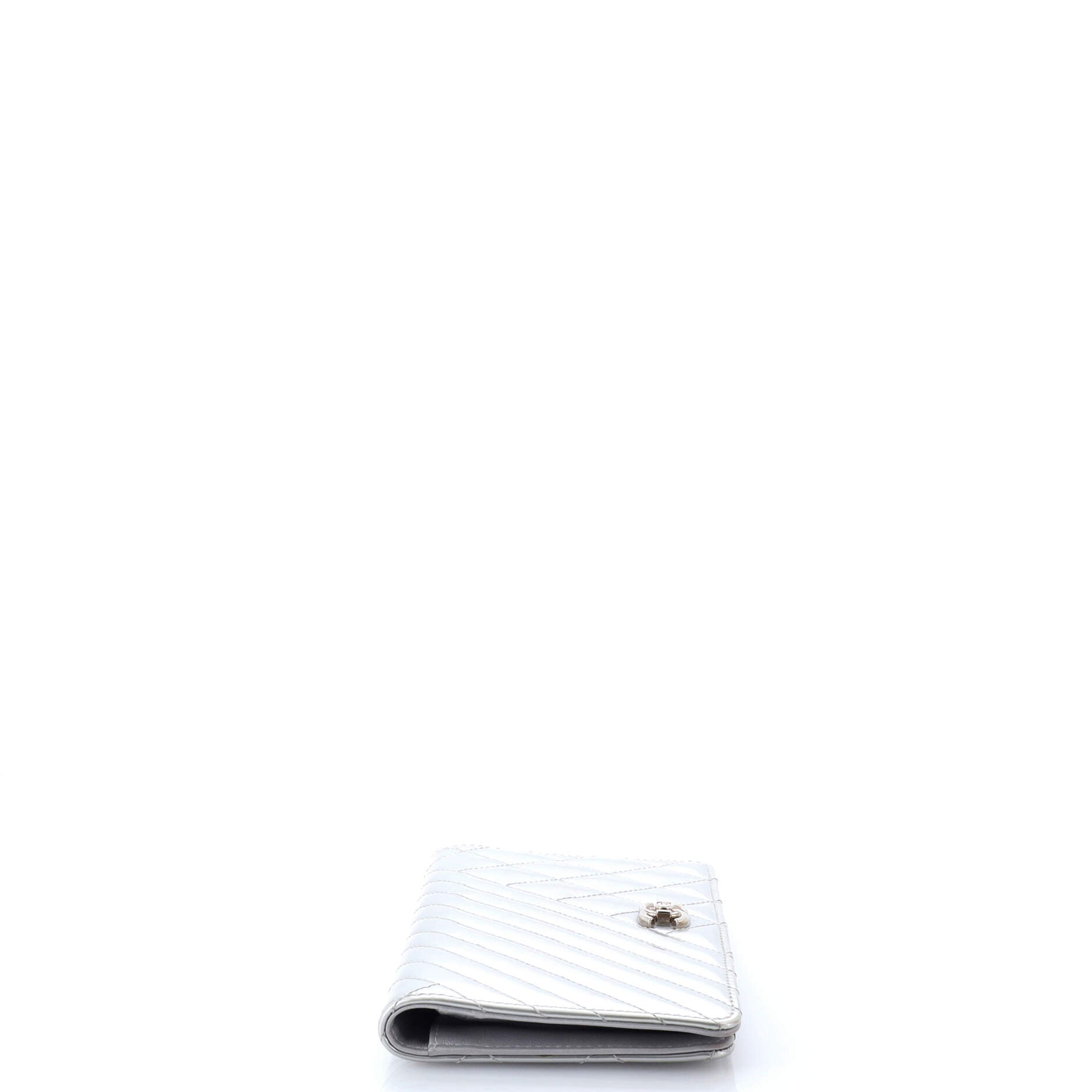 Coco Boy Flap Wallet Quilted Patent Long