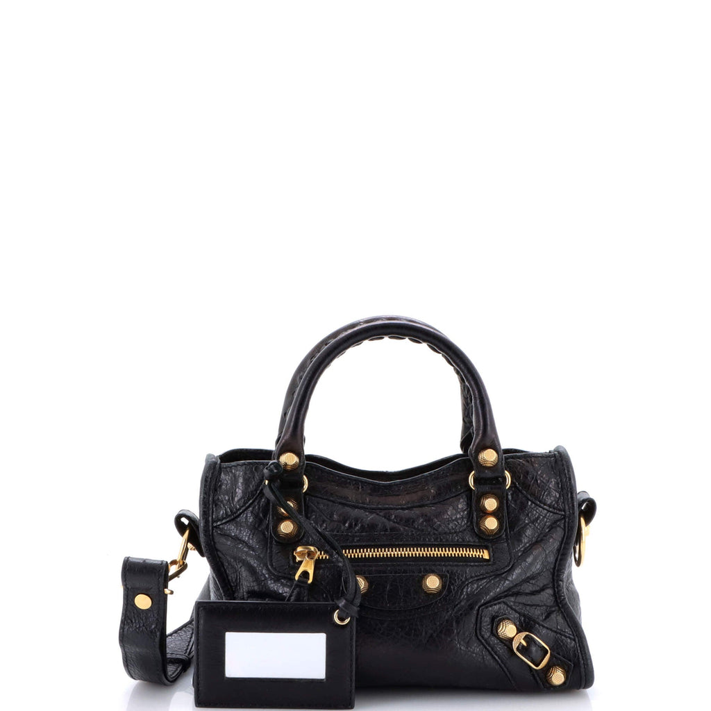 City Classic Studs Bag Leather Mini