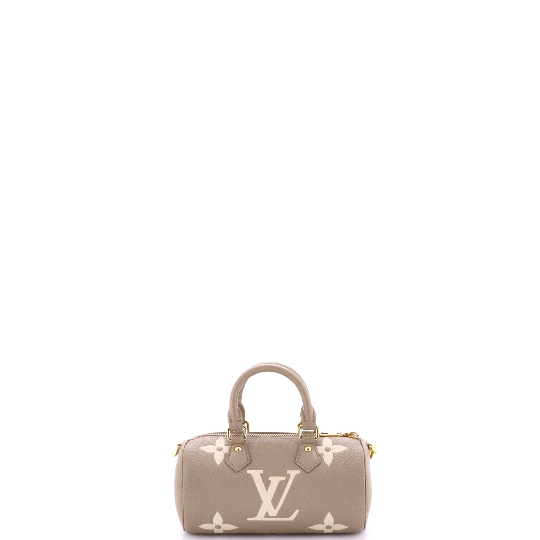 Papillon Handbag Bicolor Monogram Empreinte Giant BB