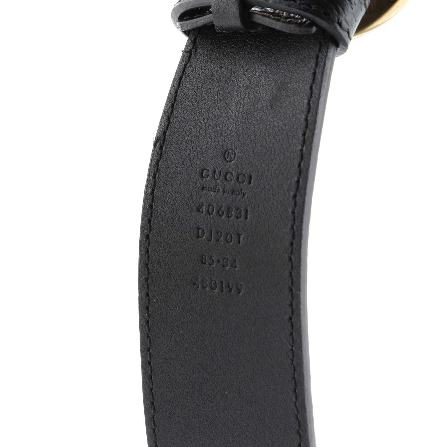 GG Marmont Belt Leather Wide