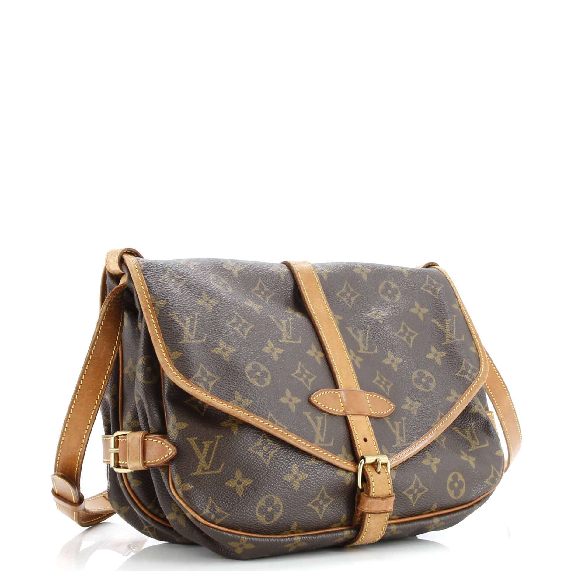Saumur Handbag Monogram Canvas 30
