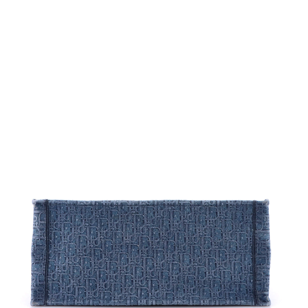 Book Tote Oblique Denim Large