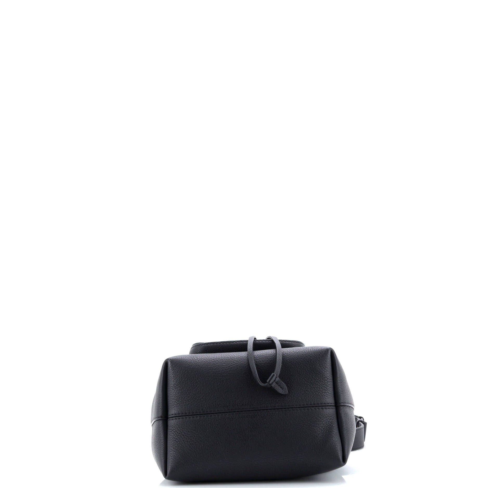 Lockme Pocket Bucket Bag Leather