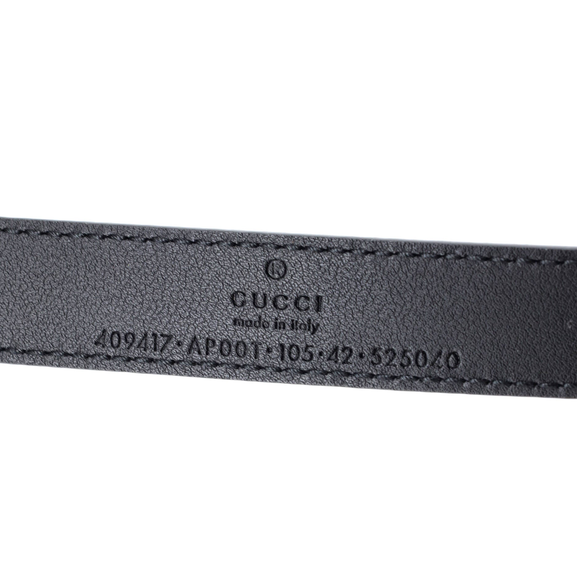 GG Marmont Belt Leather Thin