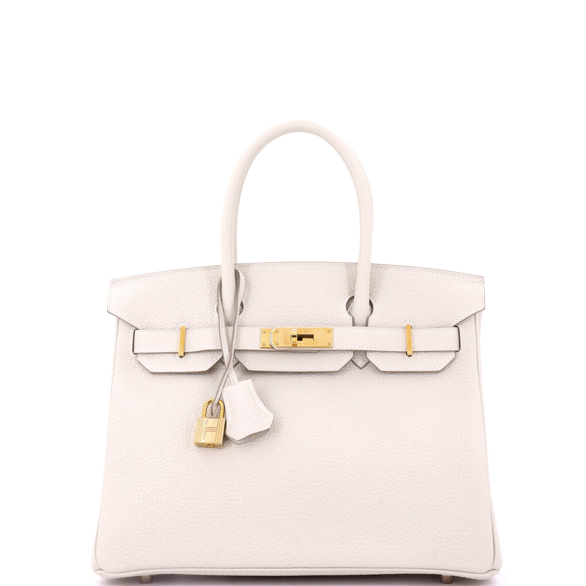 Birkin Handbag Light Togo with Rose Gold Hardware 30