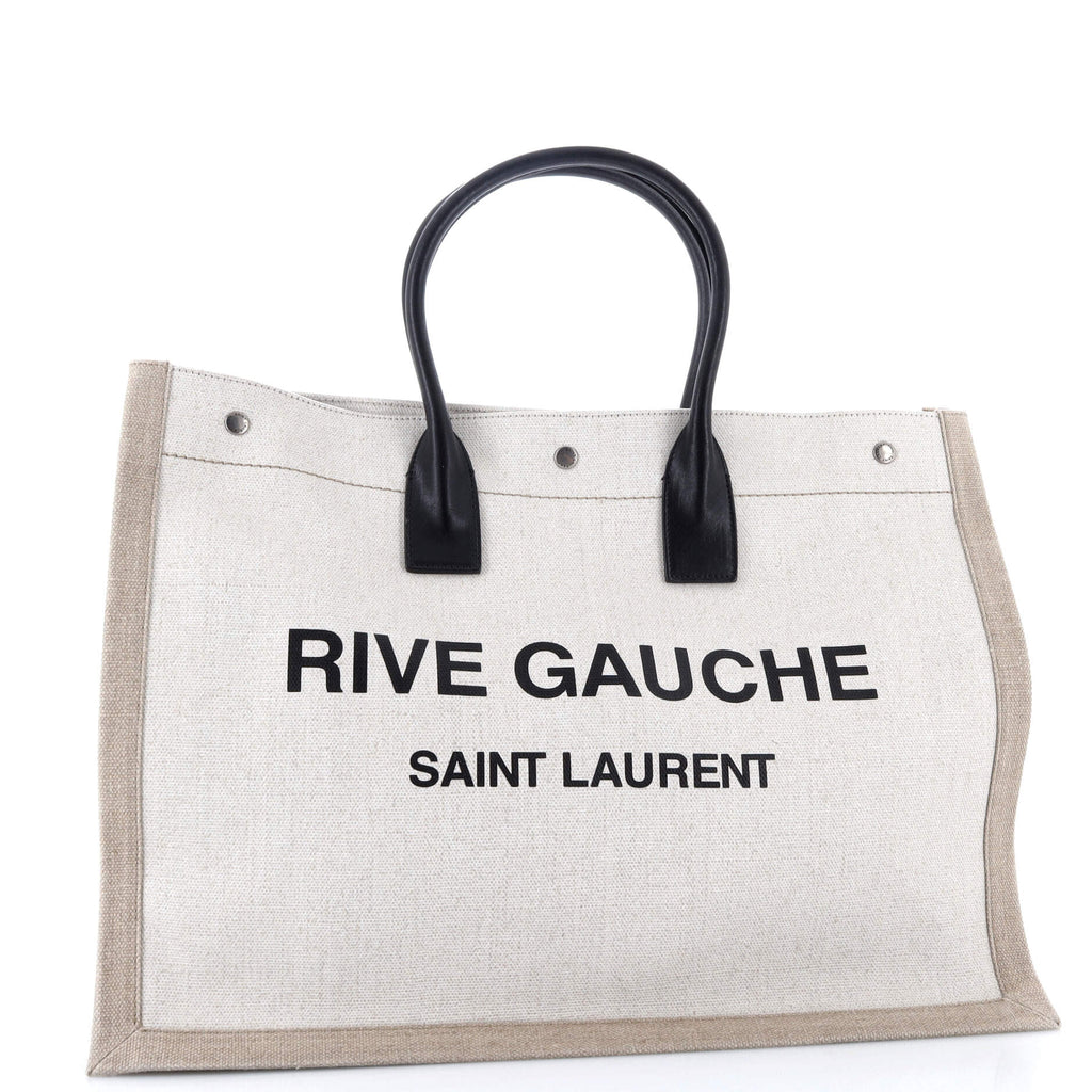 Rive Gauche Shopper Tote Canvas Large