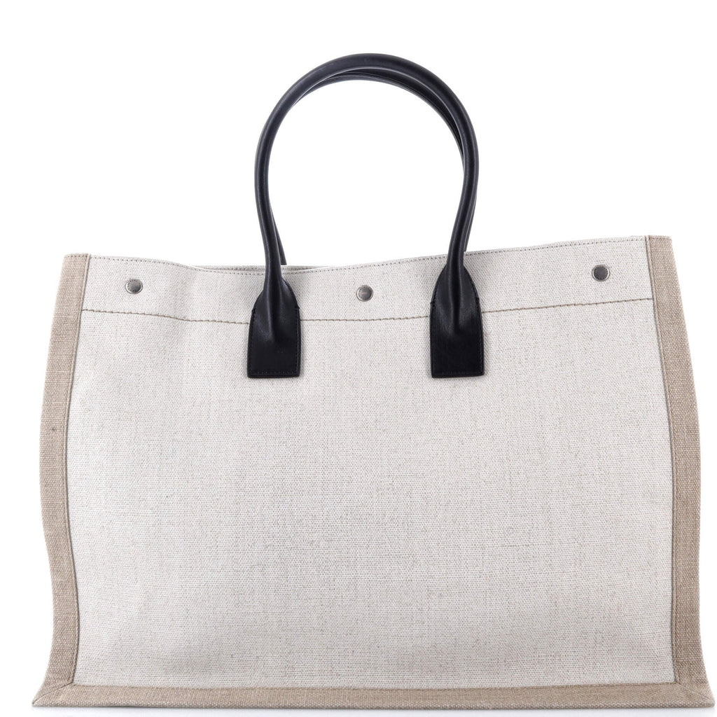Rive Gauche Shopper Tote Canvas Large