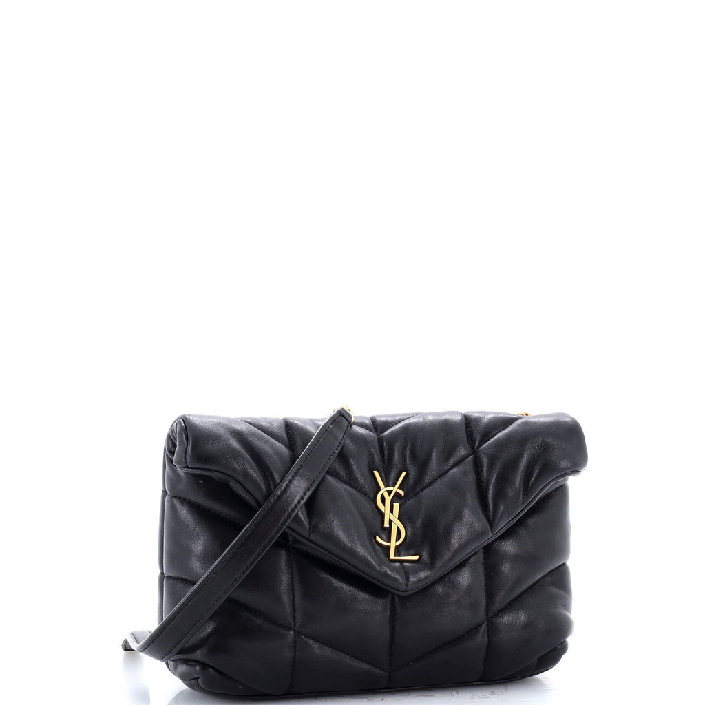 Loulou Puffer Shoulder Bag Quilted Leather Mini