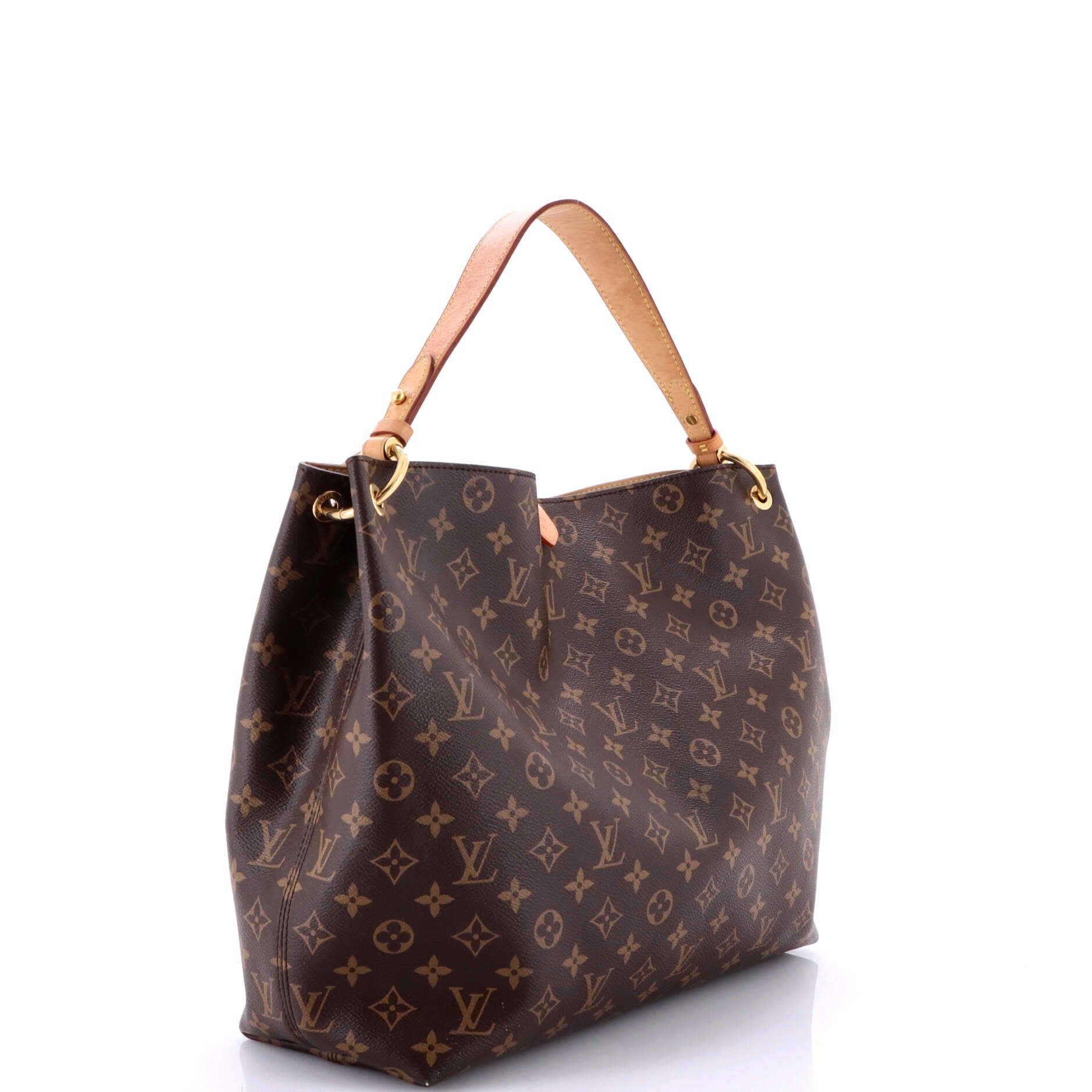 Graceful Handbag Monogram Canvas MM