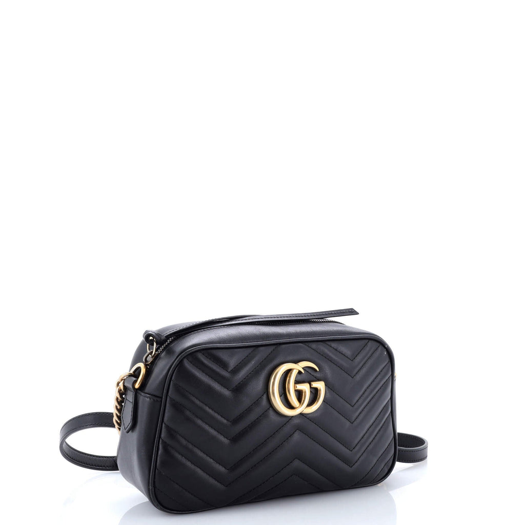 GG Marmont Shoulder Bag Matelasse Leather Small
