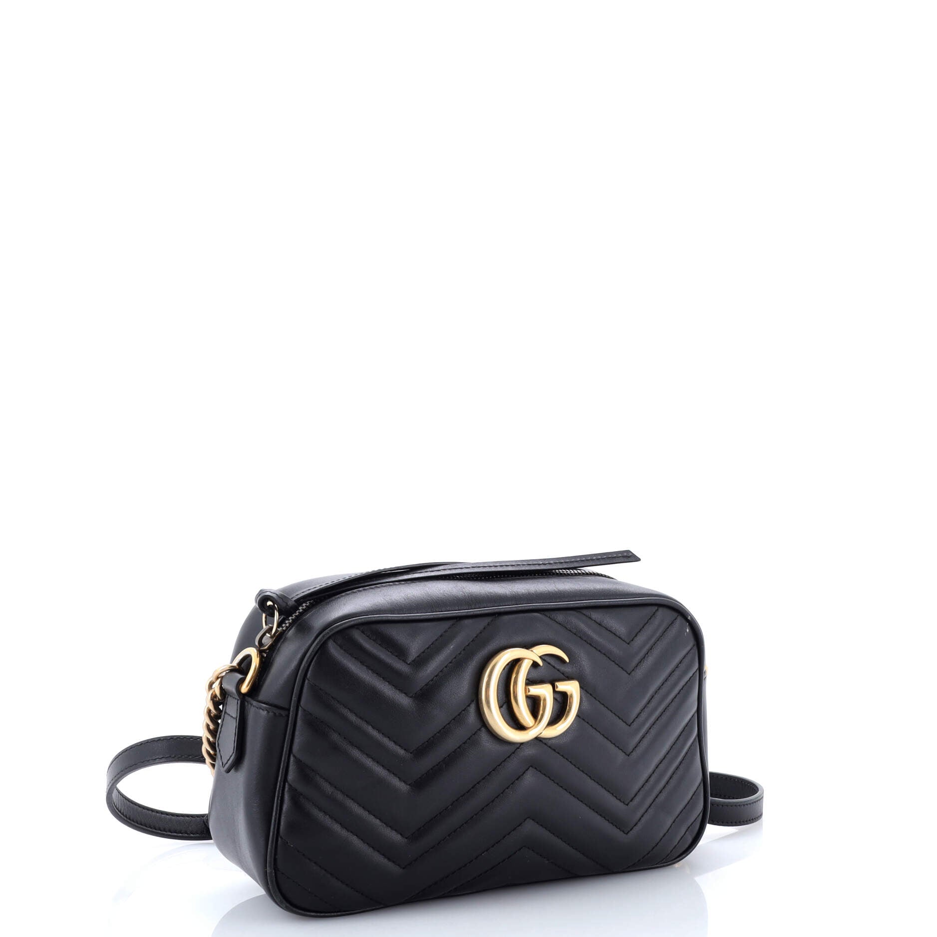 GG Marmont Shoulder Bag Matelasse Leather Small