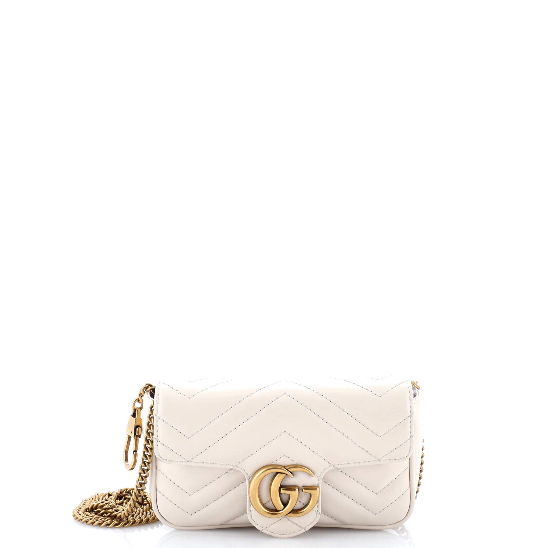 GG Marmont Flap Bag Matelasse Leather Super Mini