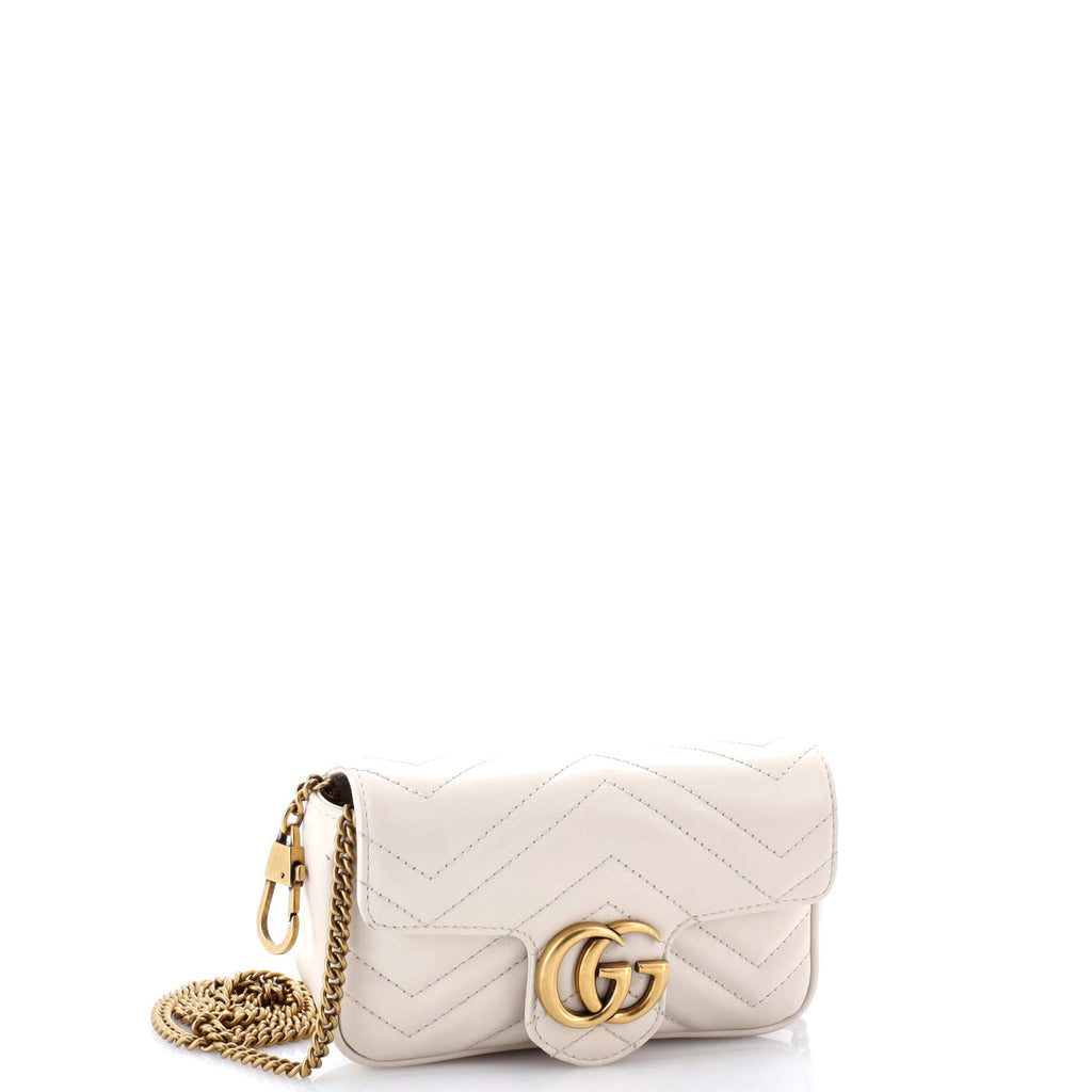 GG Marmont Flap Bag Matelasse Leather Super Mini