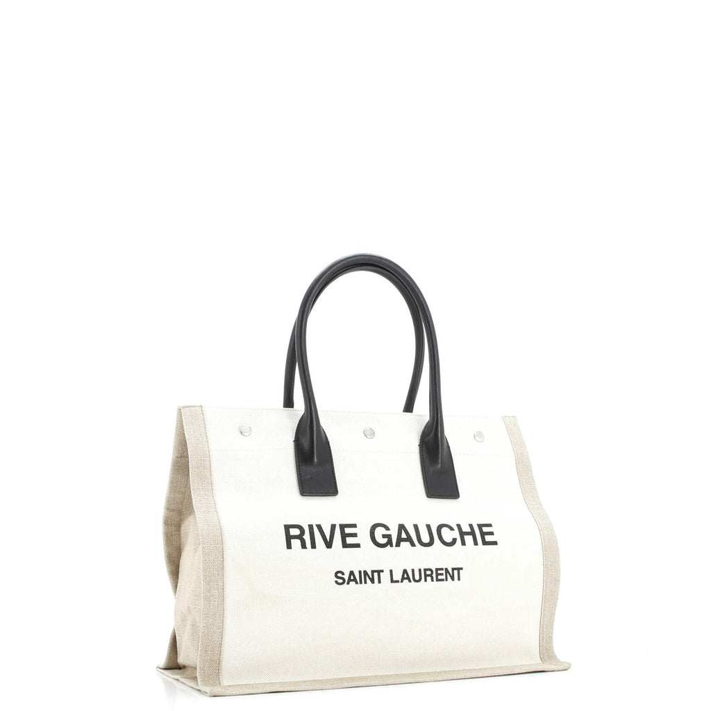 Rive Gauche Shopper Tote Canvas Small