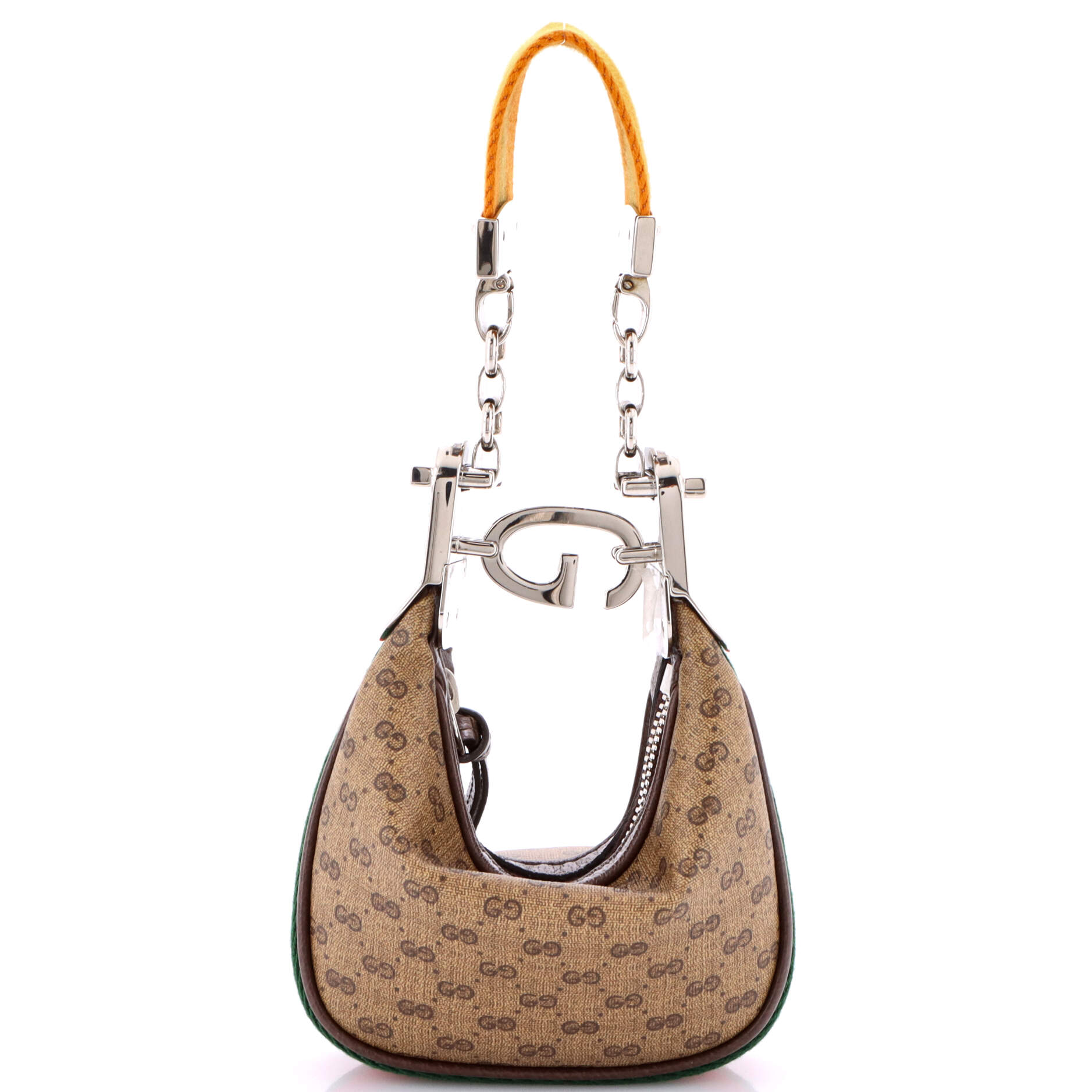 Attache Shoulder Bag Micro GG Coated Canvas Mini