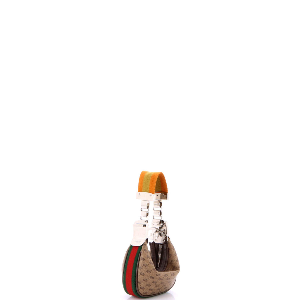 Attache Shoulder Bag Micro GG Coated Canvas Mini