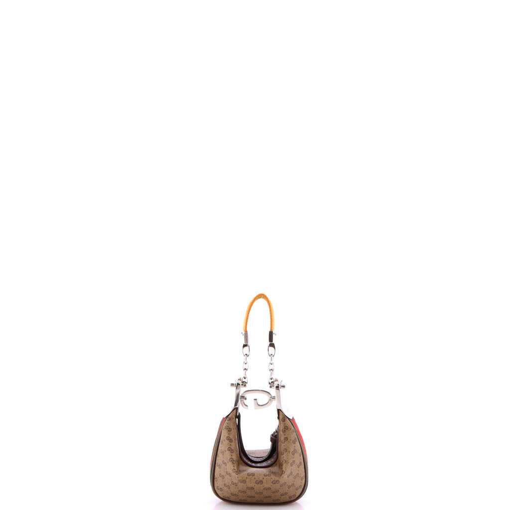 Attache Shoulder Bag Micro GG Coated Canvas Mini