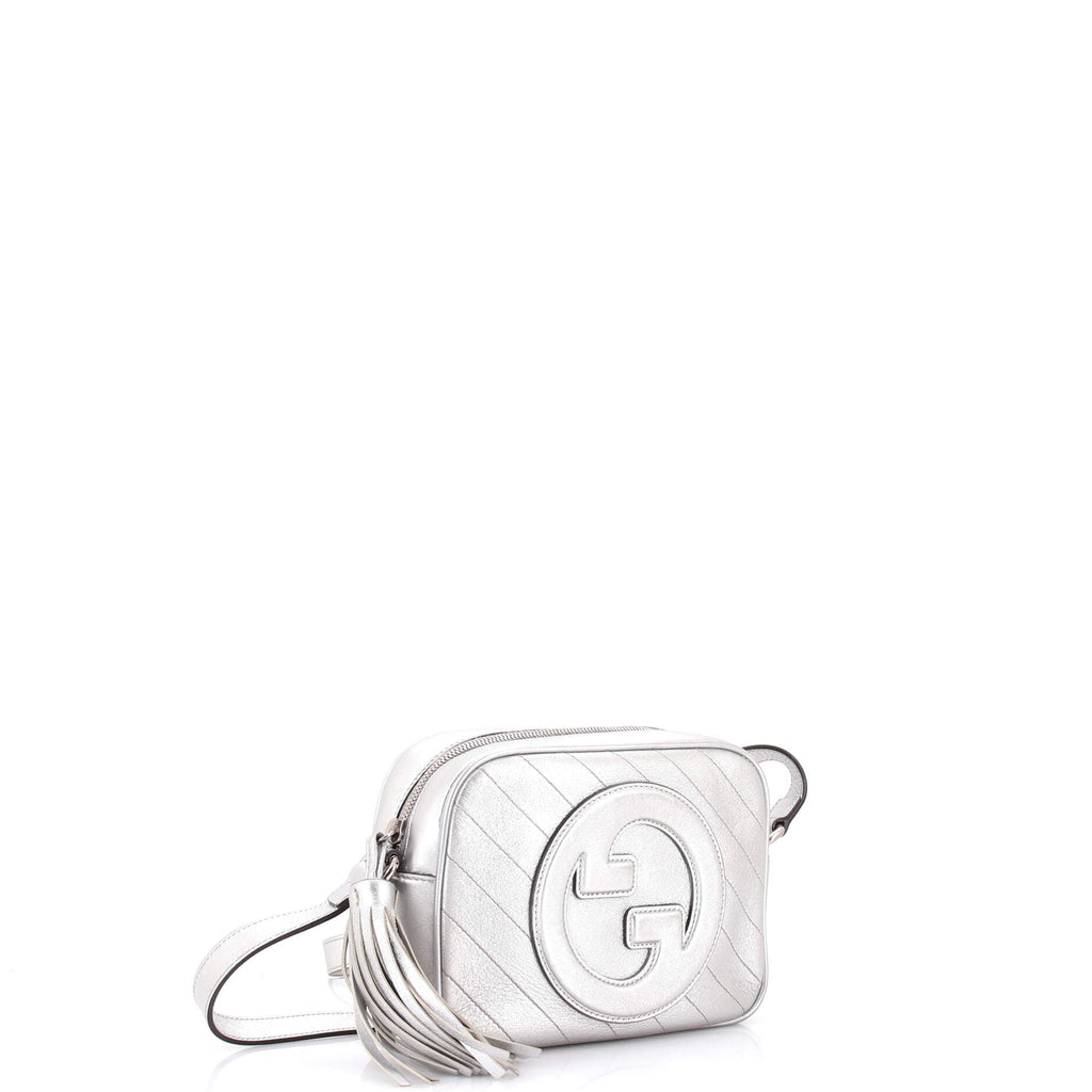 Blondie NM Camera Shoulder Bag Diagonal Quilted Leather Small