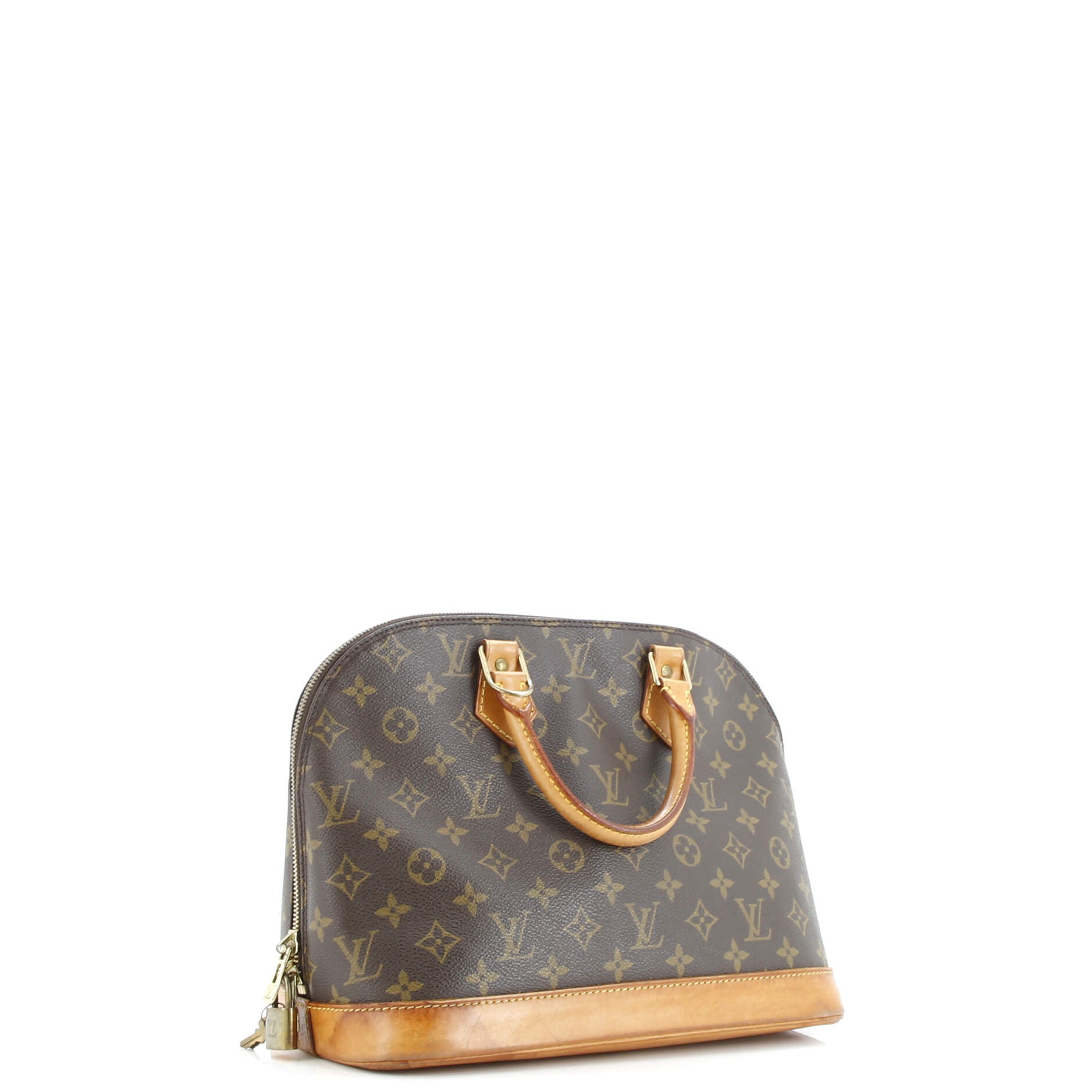 Vintage Alma Handbag Monogram Canvas PM