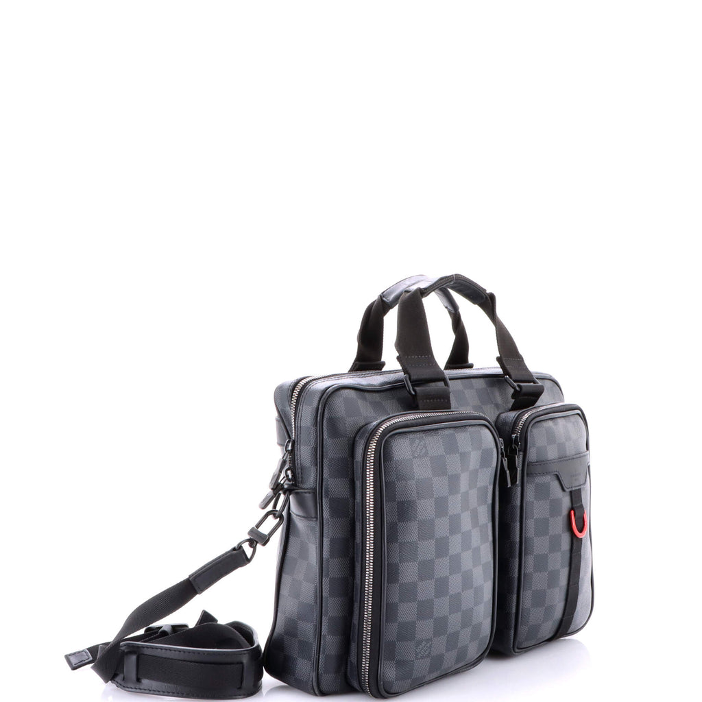 Utility Business Bag Damier Graphite