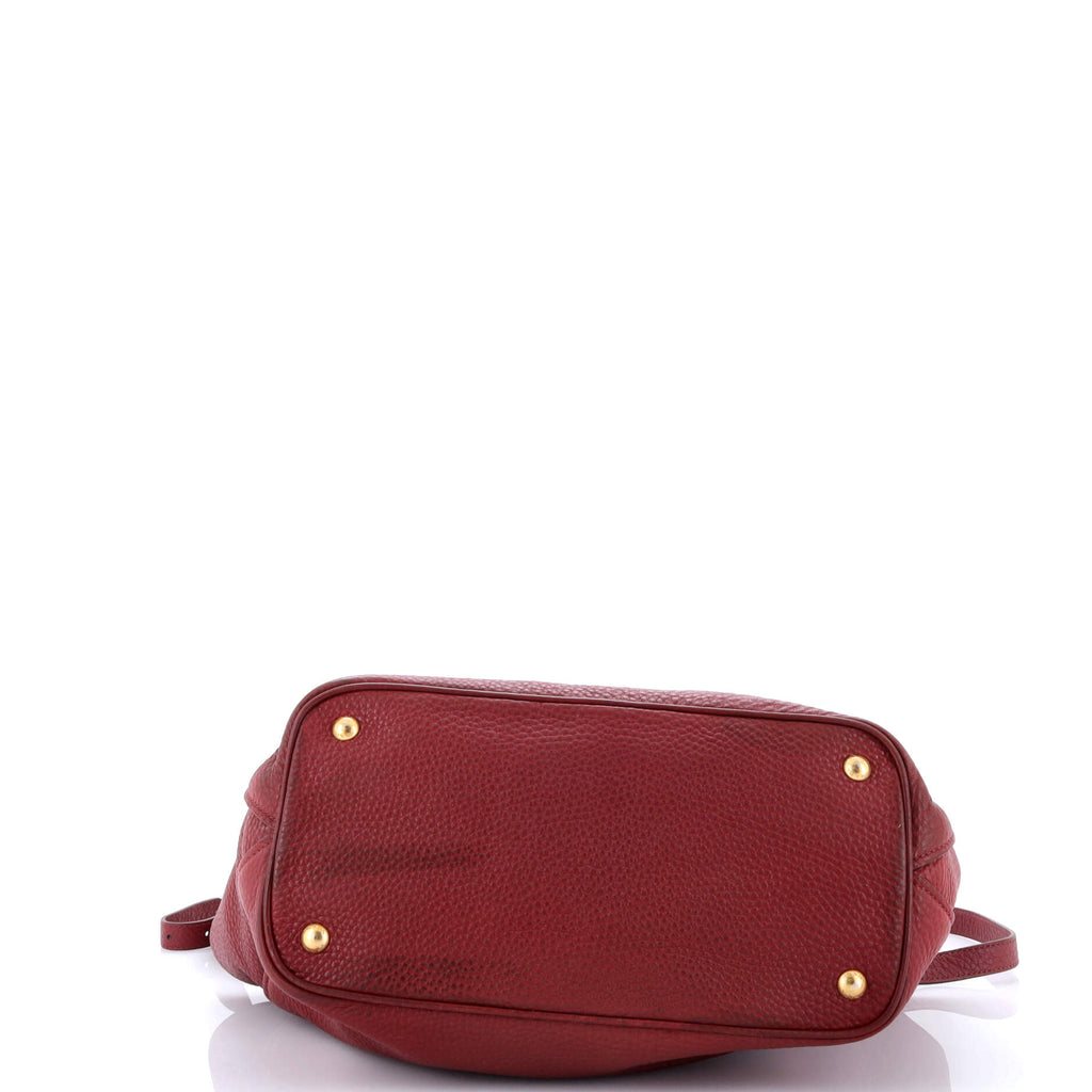 Convertible Open Shopping Tote Vitello Daino Medium