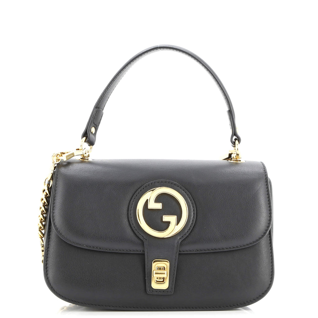 Blondie NM Chain Top Handle Bag Leather Small